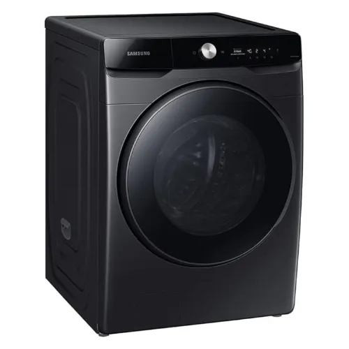 Lava e Seca grande toda preta com visor inteiriço em acrílico preto